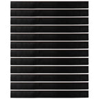 Spazzole per porte a vite 12 pezzi Marrone 100 cm
