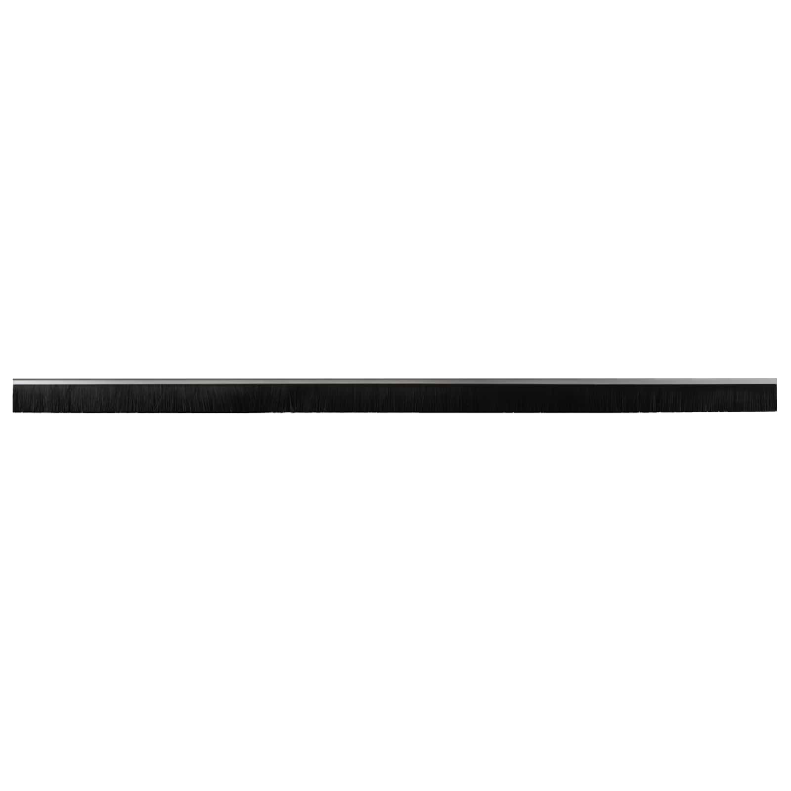 Spazzole per porte autoadesive 6 pcs Argento 100 cm
