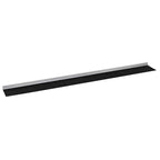 Guarnizioni a spazzola adesive per porte in alluminio argento 100 cm (6 pezzi)