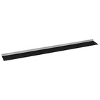Spazzole per porte autoadesive 6 pz Argento 100 cm - Lega di alluminio