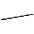 Spazzole per porte a vite 2 pezzi Argento 100 cm