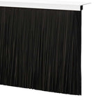 Spazzole per porte a vite 2 pz Argento 100 cm
