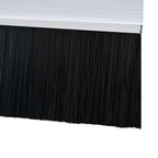 Spazzole per porte autoadesive 2 pz Bianco 100 cm