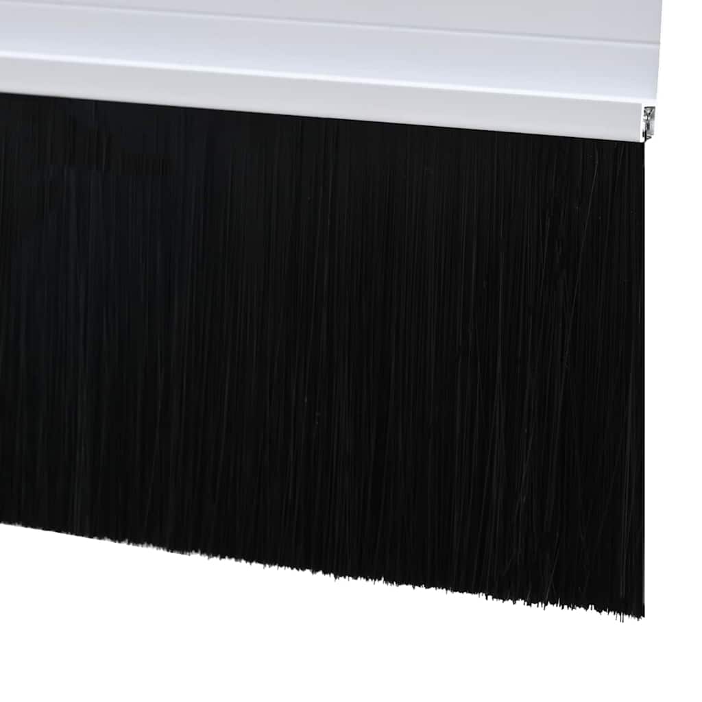 Spazzole per porte autoadesive bianche 100 cm - Set 2 pezzi