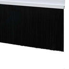 Spazzole per porte autoadesive 6 pz Bianco 100 cm