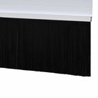 Spazzole per porte autoadesive 12 pezzi Bianco 100 cm