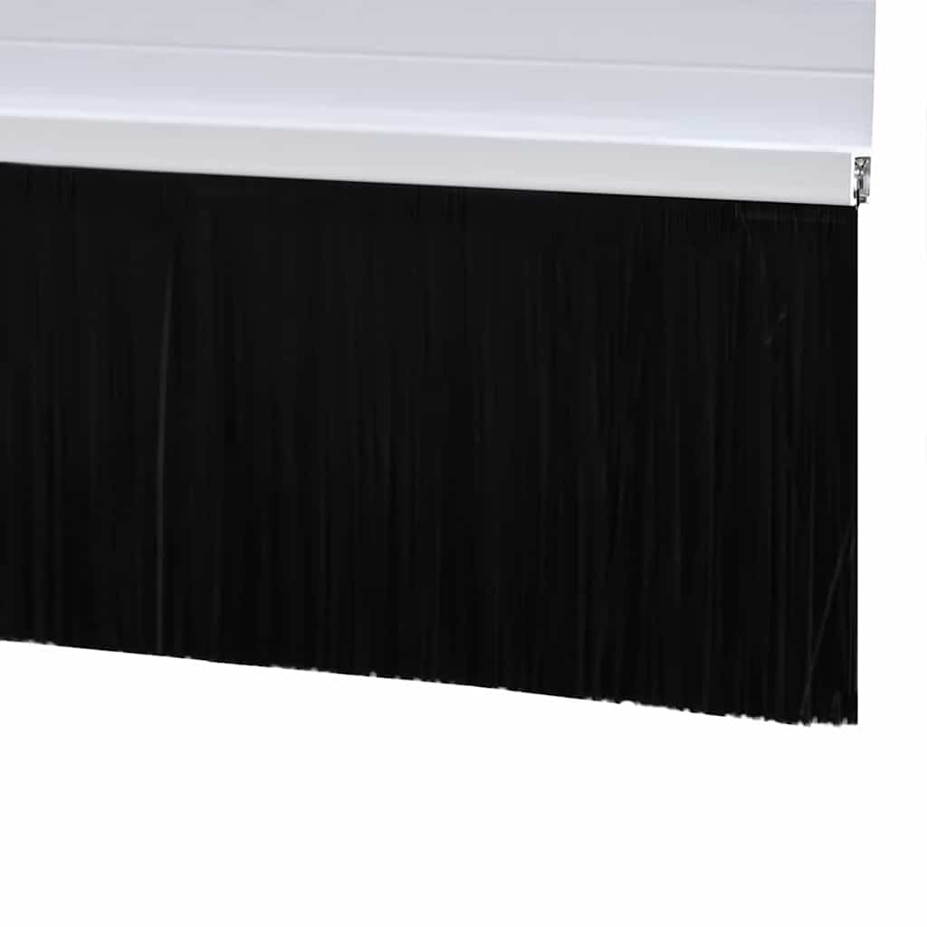 Spazzole per porte autoadesive 12 pezzi Bianco 100 cm