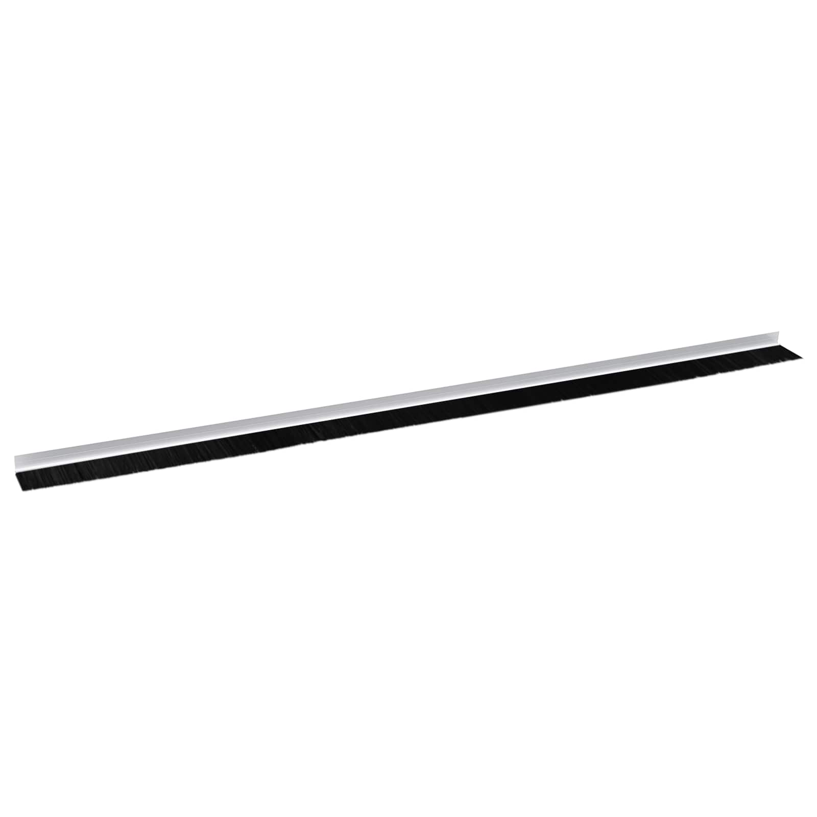 Spazzole per porte autoadesive 2 pz Bianco 100 cm