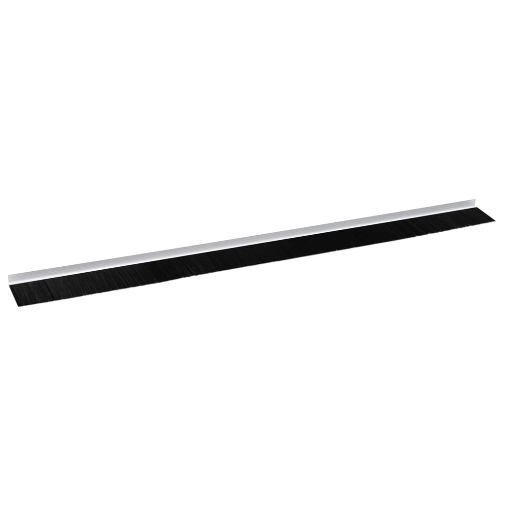 Spazzole per porte autoadesive 6 pcs Bianco 100 cm