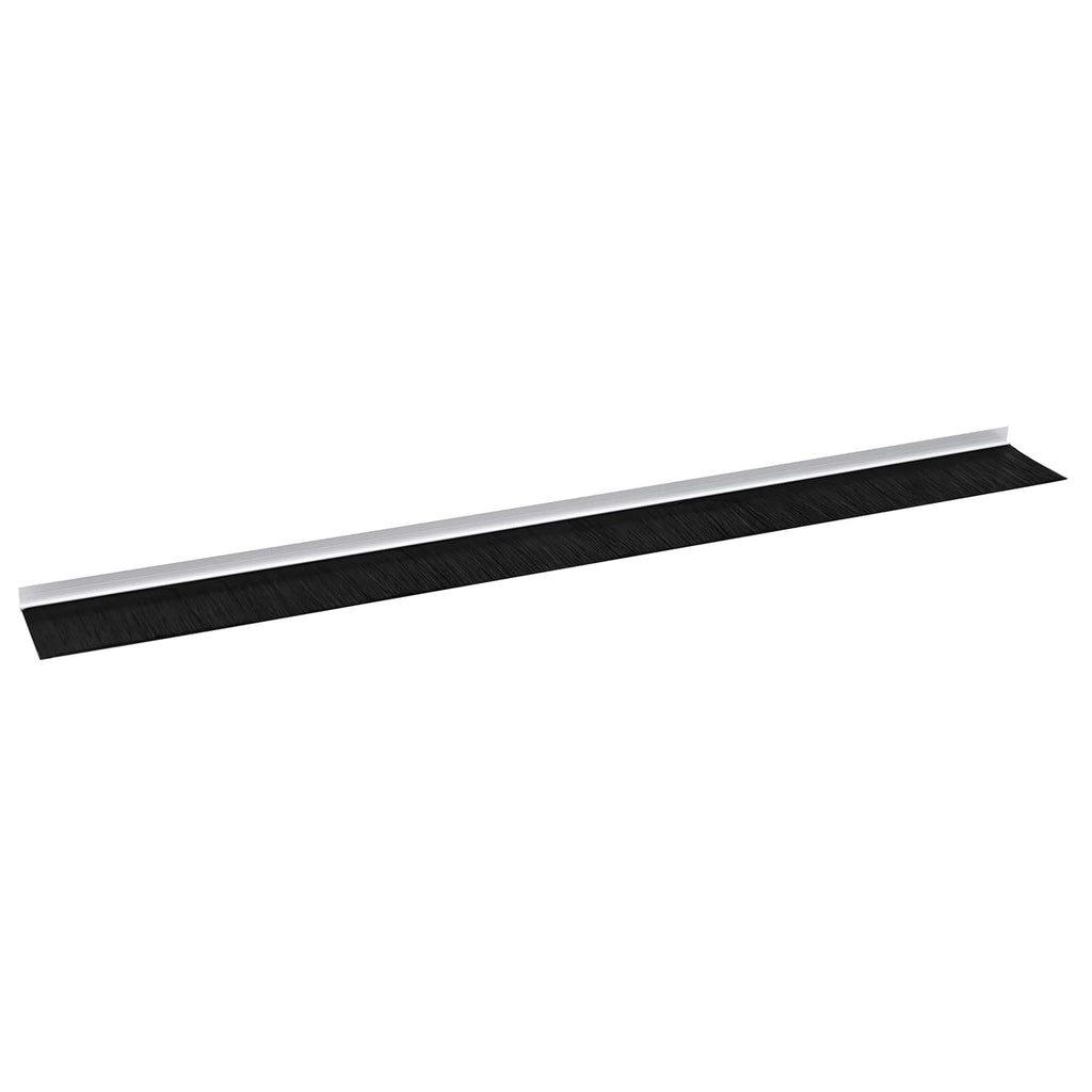 Spazzole per porte autoadesive 6 pcs Bianco 100 cm