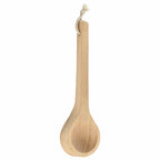 Set Accessori per Sauna 4 Pezzi Legno Pino e Canapa Marrone