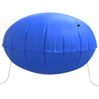 Cuscino invernale per piscina Blu Ø 220 x 140 cm PVC