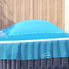 Cuscino invernale per piscina blu 460 x 230 x 160 cm PVC