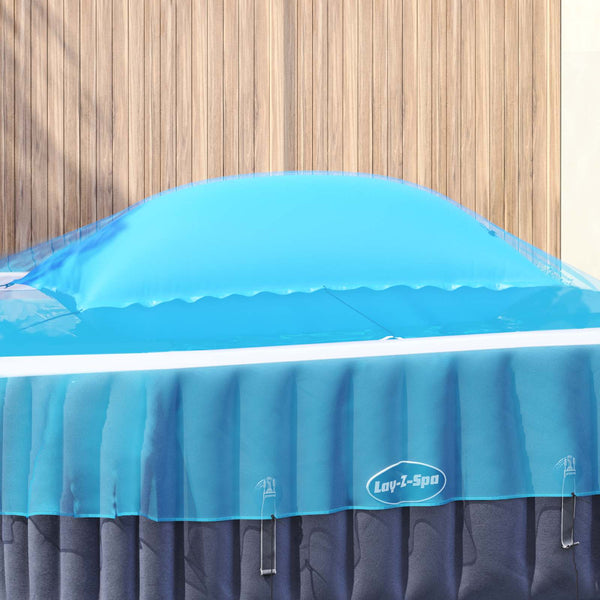 Cuscino invernale per piscina blu 460 x 230 x 160 cm PVC