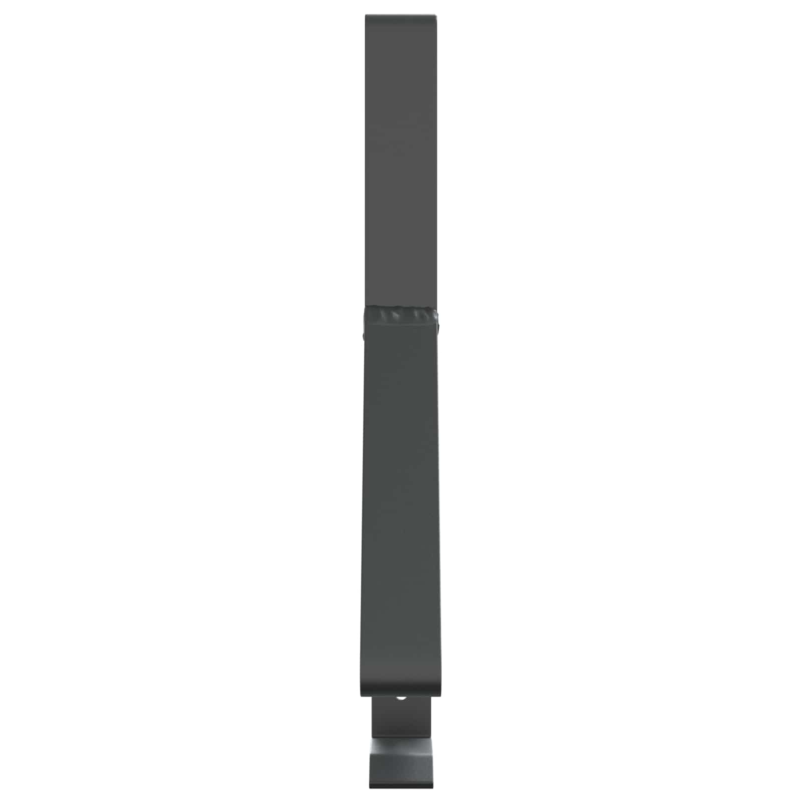 Supporto per guardia della neve antracite 29,5 x 3 x 34,5 cm
