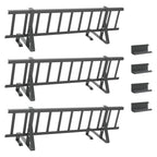 Guardia per neve sul tetto in acciaio antracite 300 x 29,5 x 34,5 cm