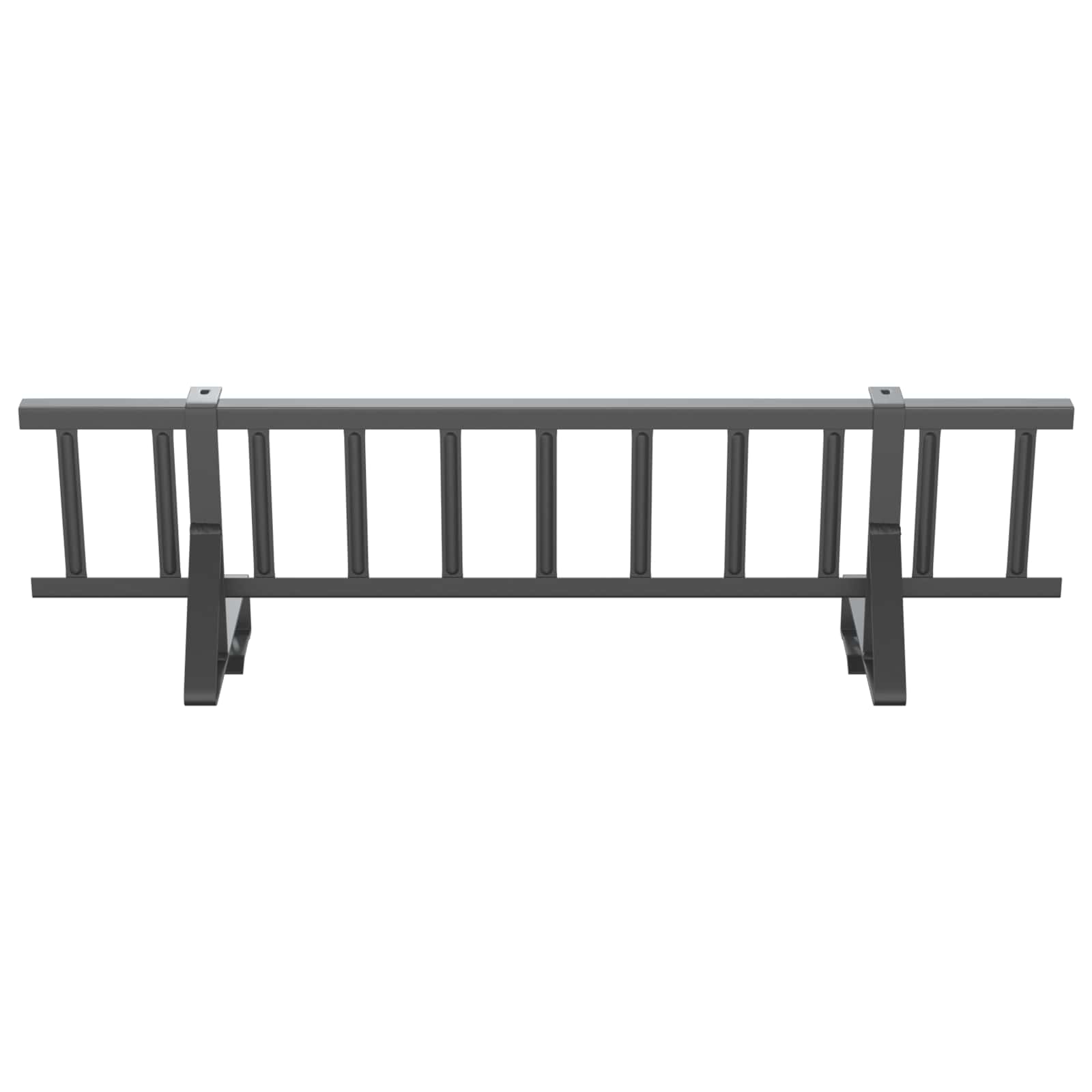 Guardia per neve sul tetto in acciaio antracite 300 x 29,5 x 34,5 cm