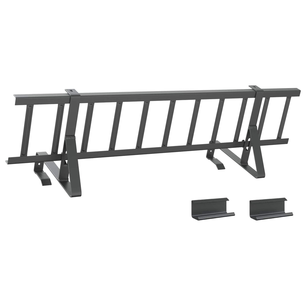 Guardia per neve sul tetto antracite 800 x 29,5 x 34,5 cm