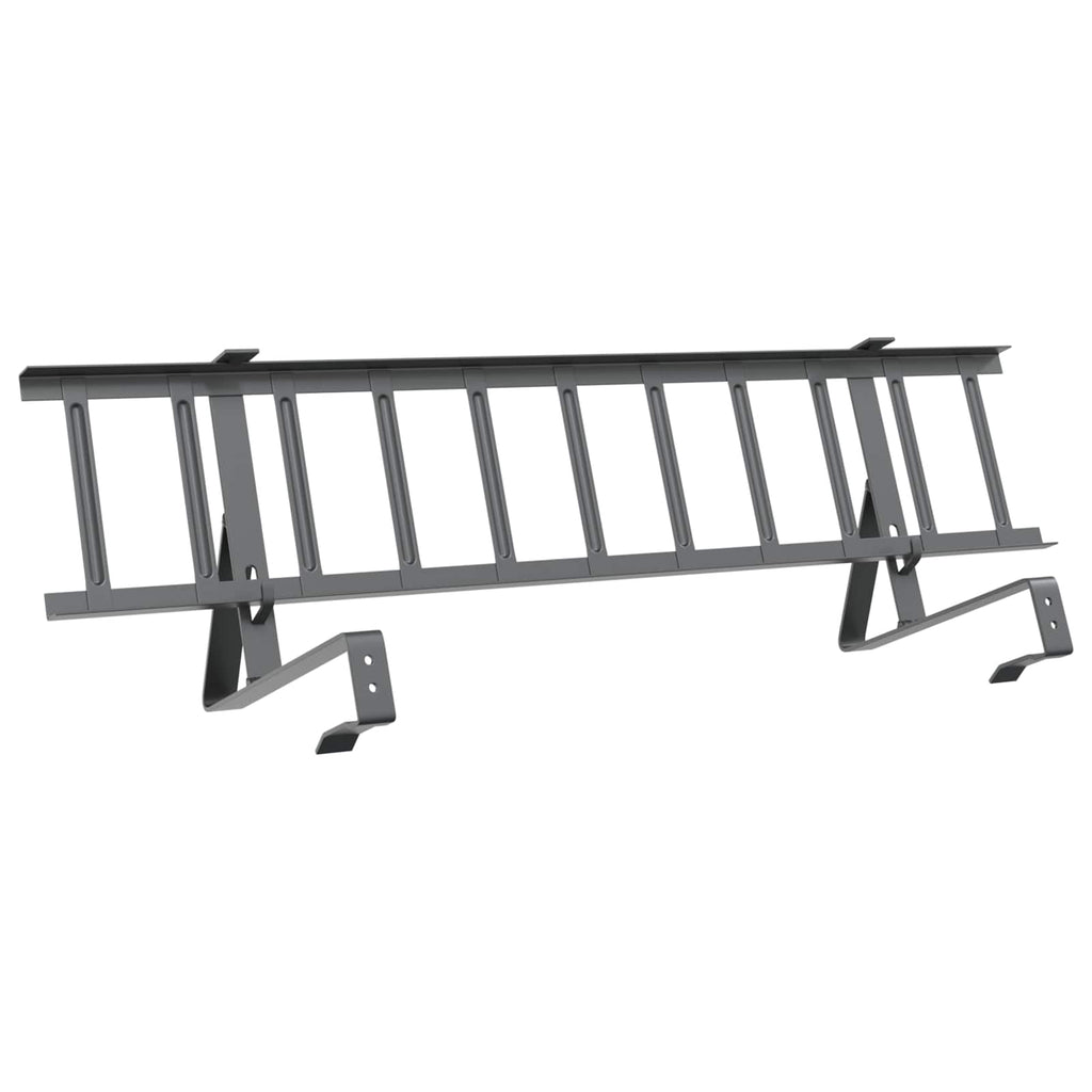Guardia per neve sul tetto antracite 800 x 29,5 x 34,5 cm