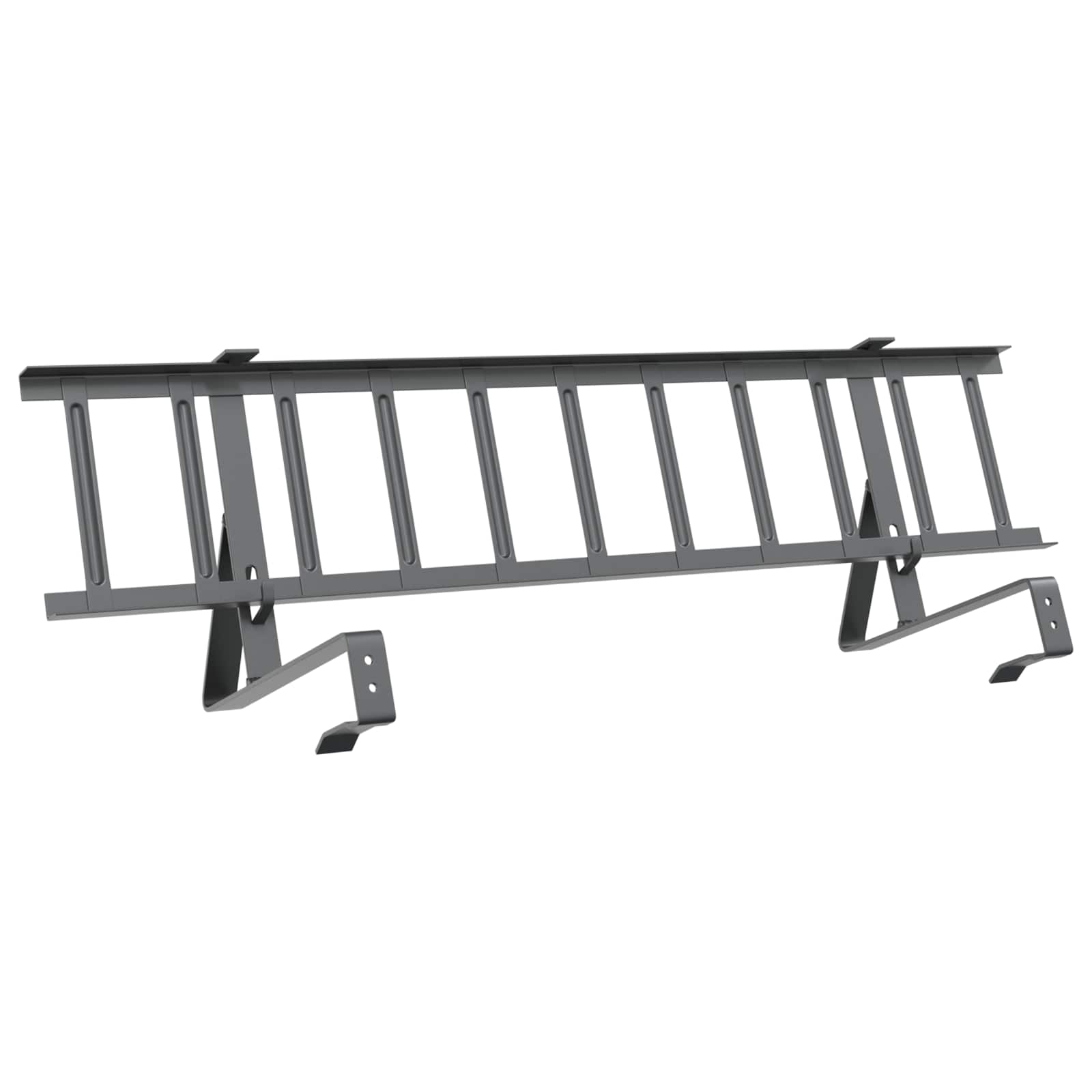 Guardia per neve sul tetto antracite 800 x 29,5 x 34,5 cm