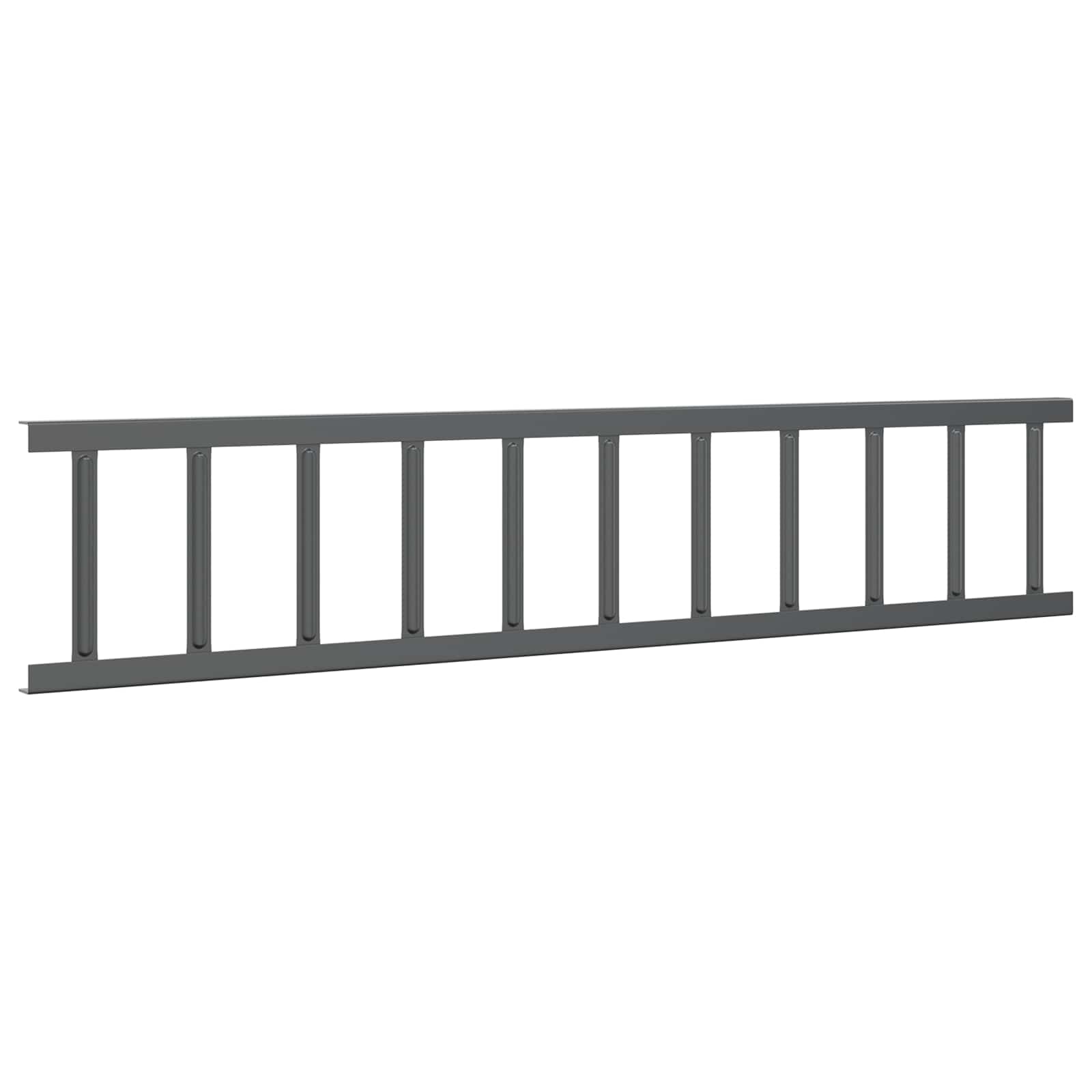 Guardia per neve sul tetto Antracite 300 x 2,5 x 20 cm Acciaio