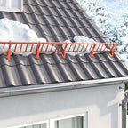 Supporto per guardia della neve rosso 29,5 x 3 x 34,5 cm