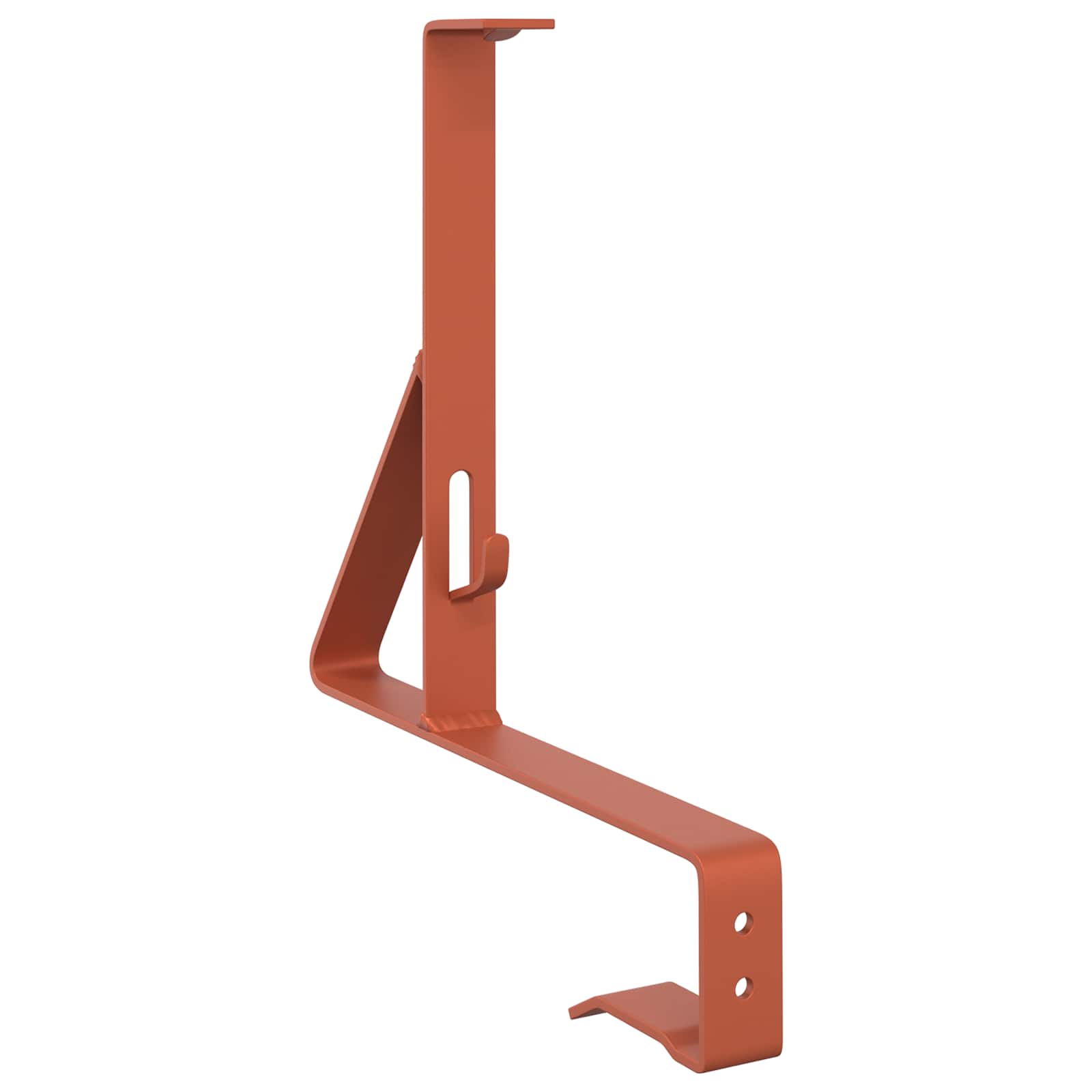Supporto per guardia della neve 2 pezzi rosso 29,5 x 3 x 34,5 cm