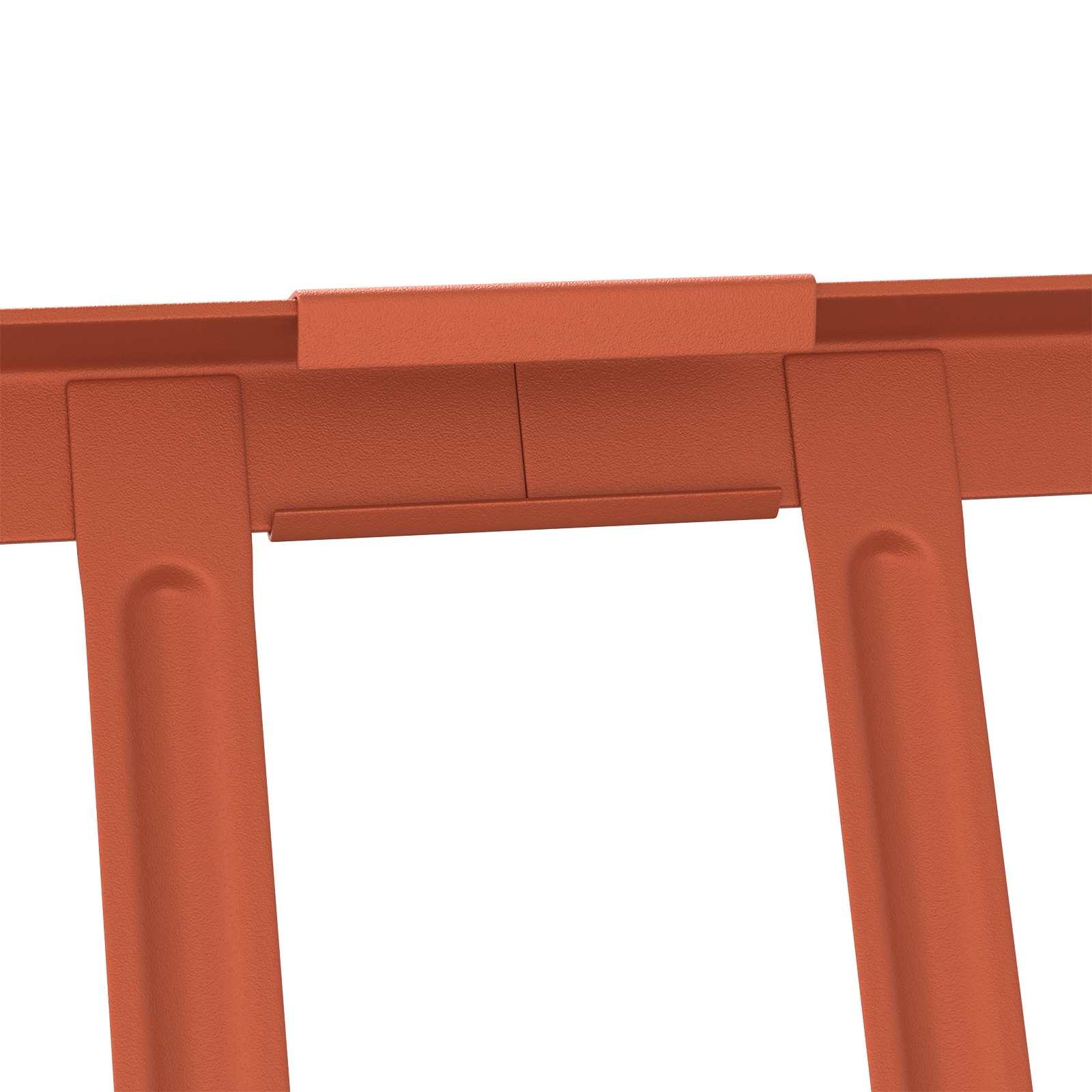 Guardia per neve sul tetto Rosso 300 x 29,5 x 34,5 cm Acciaio