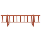 Guardia per neve sul tetto Rosso 300 x 29,5 x 34,5 cm Acciaio