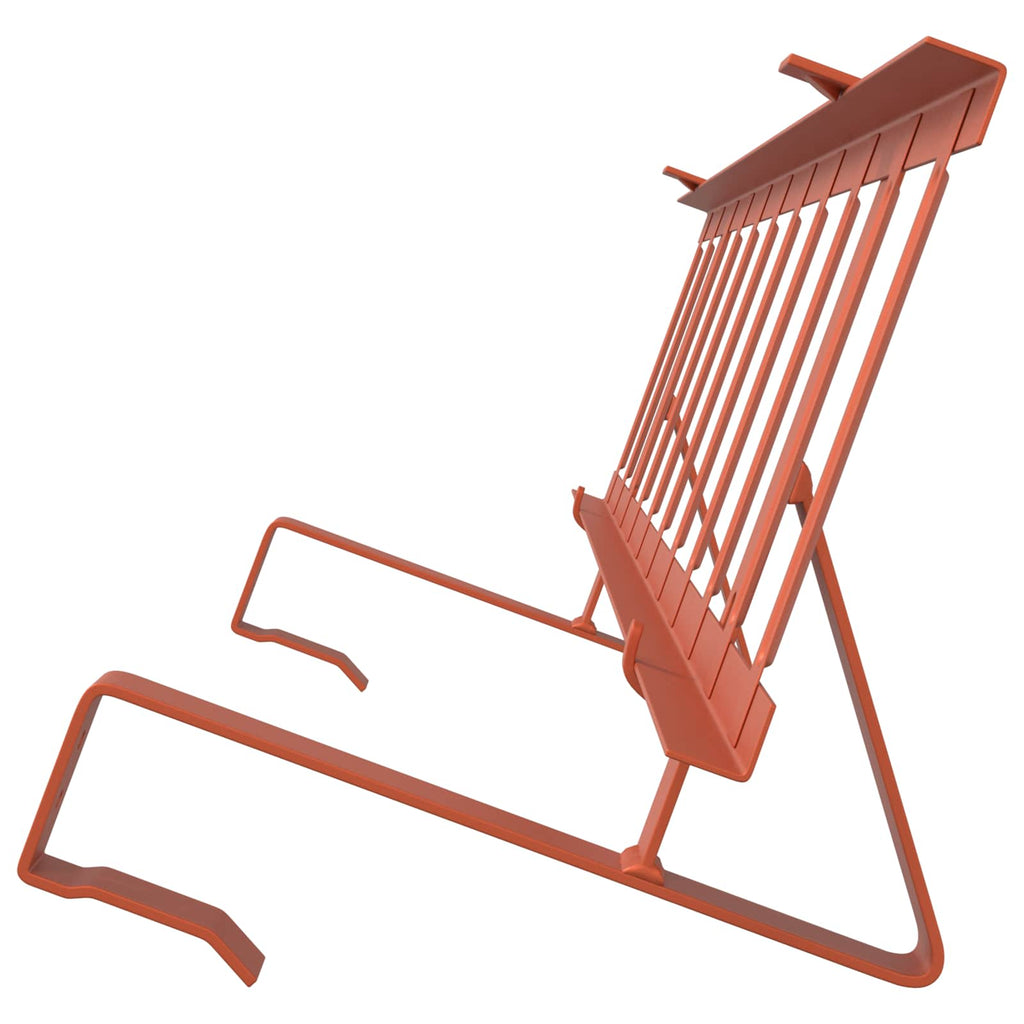 Guardia per neve sul tetto Rosso 300 x 29,5 x 34,5 cm Acciaio
