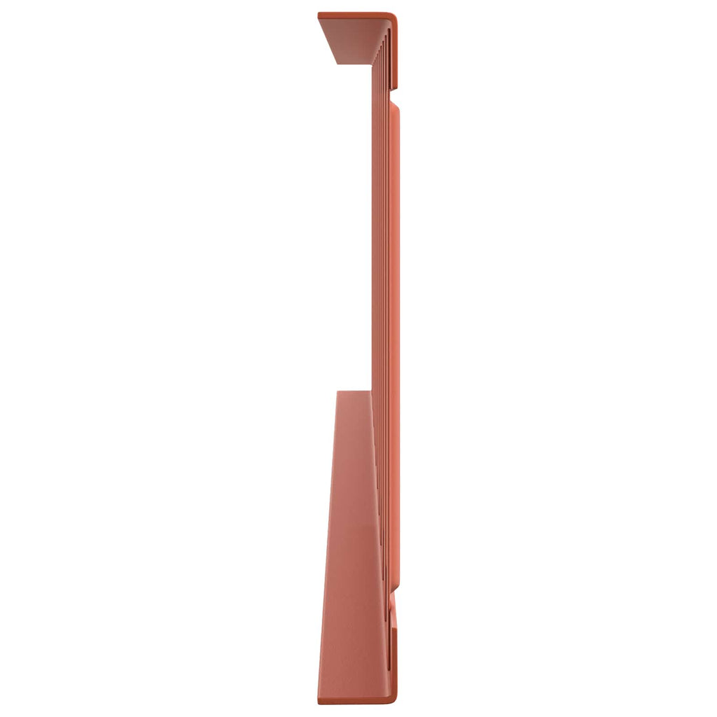 Guardia per neve sul tetto Rosso 600 x 2,5 x 20 cm Acciaio