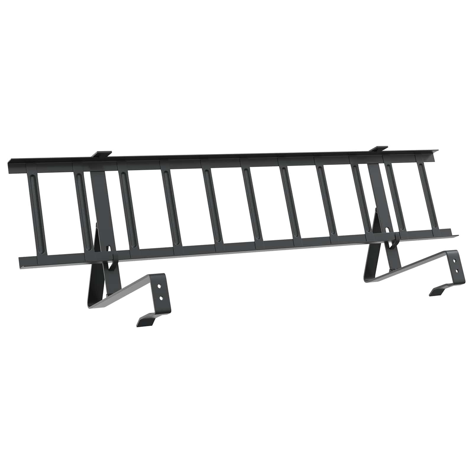 Guardia per neve sul tetto Nero 100 x 29,5 x 34,5 cm Acciaio