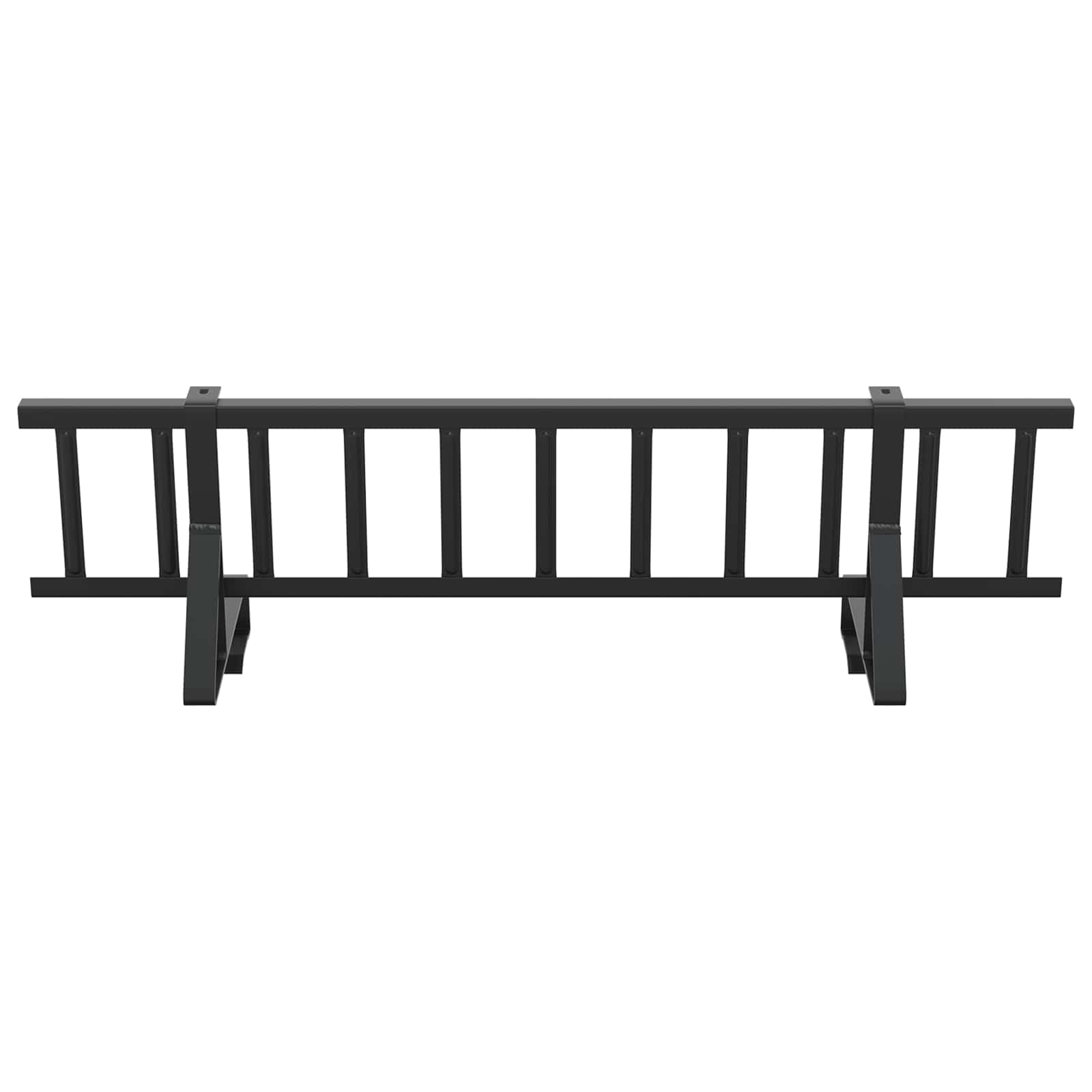 Guardia per neve sul tetto Nero 100 x 29,5 x 34,5 cm Acciaio