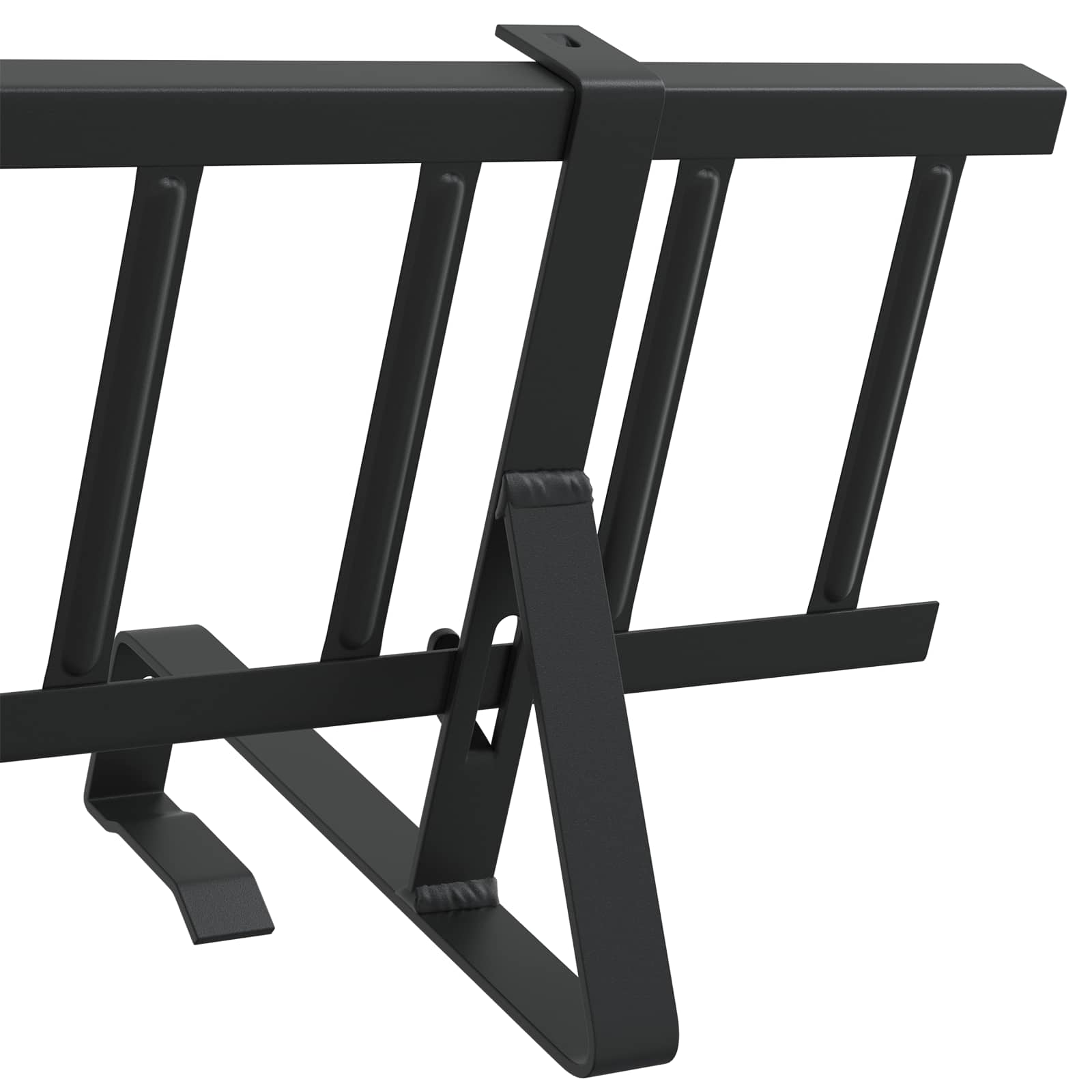 Guardia per neve sul tetto Nero 300 x 29,5 x 34,5 cm Acciaio