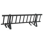 Guardia per neve sul tetto Nero 300 x 29,5 x 34,5 cm Acciaio