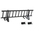 Guardia per neve sul tetto Nero 800 x 29,5 x 34,5 cm Acciaio