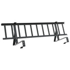 Guardia per neve sul tetto Nero 800 x 29,5 x 34,5 cm Acciaio