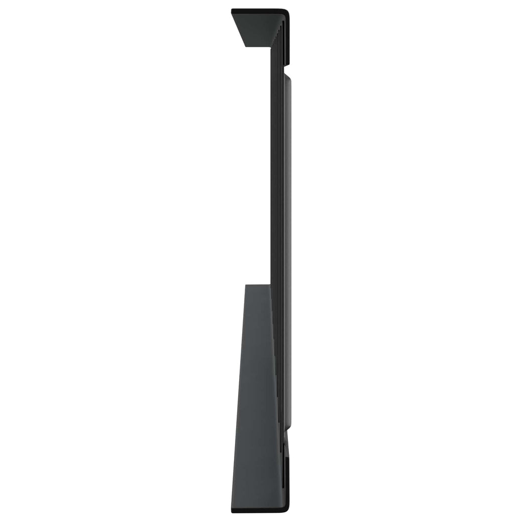 Guardia per neve sul tetto Nero 100 x 2,5 x 20 cm Acciaio
