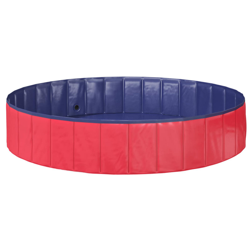 Piscina per bambini Ø 160 x 30 cm rosso e blu