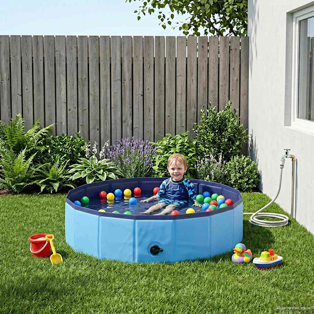 Piscina per bambini Blu Ø 80 x 20 cm