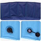 Piscina per bambini blu Ø 120 x 30 cm