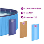Piscina per bambini Blu Ø300 x 38 cm in PVC