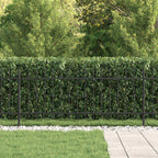 Recinzione a punte Asten Nero 200 x 130 cm