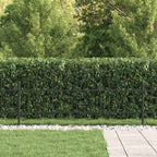 Recinzione a punte Asten nero 200x110 cm in acciaio verniciato