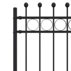Recinzione a Cerchio Tilburg Nero 200x166 cm