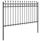 Recinzione a Cerchio Tilburg Nero 200x166 cm