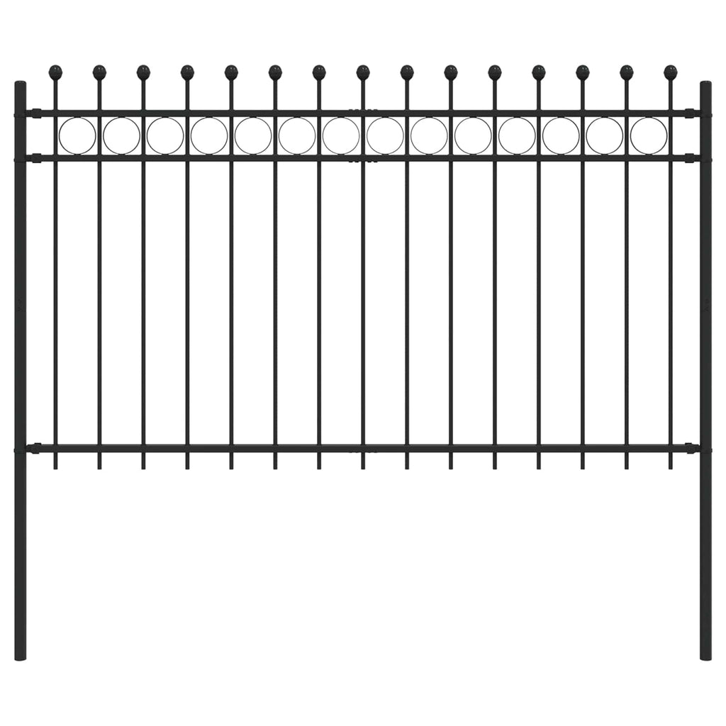 Recinzione a Cerchio Tilburg Nero 200x166 cm