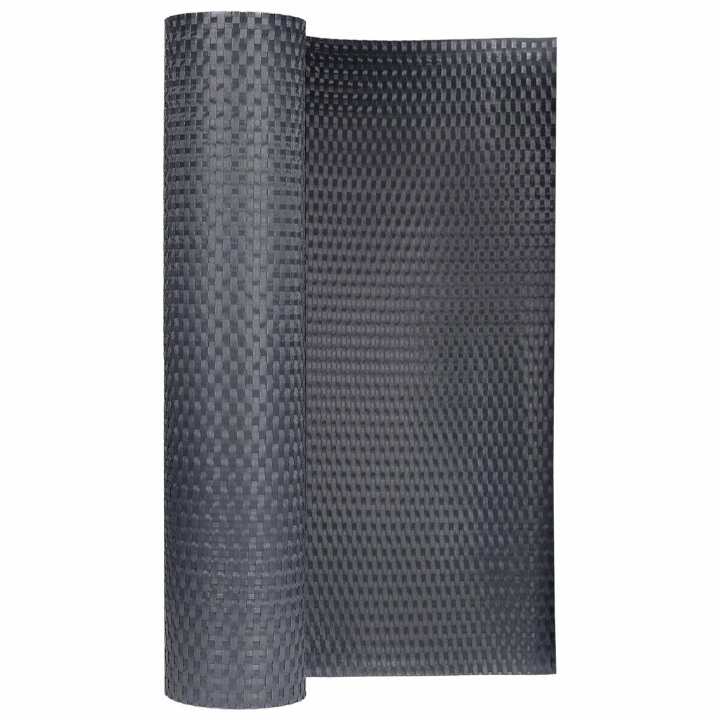 Schermo da balcone Grigio Scuro 300 x 100 cm polyrattan