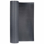 Schermo da balcone grigio scuro 500 x 100 cm polyrattan