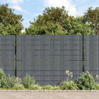 Nastro Privacy per Recinzione Grigio Scuro 260x19 cm
